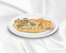 Chicken fillet with mushrooms